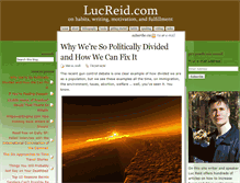 Tablet Screenshot of lucreid.com